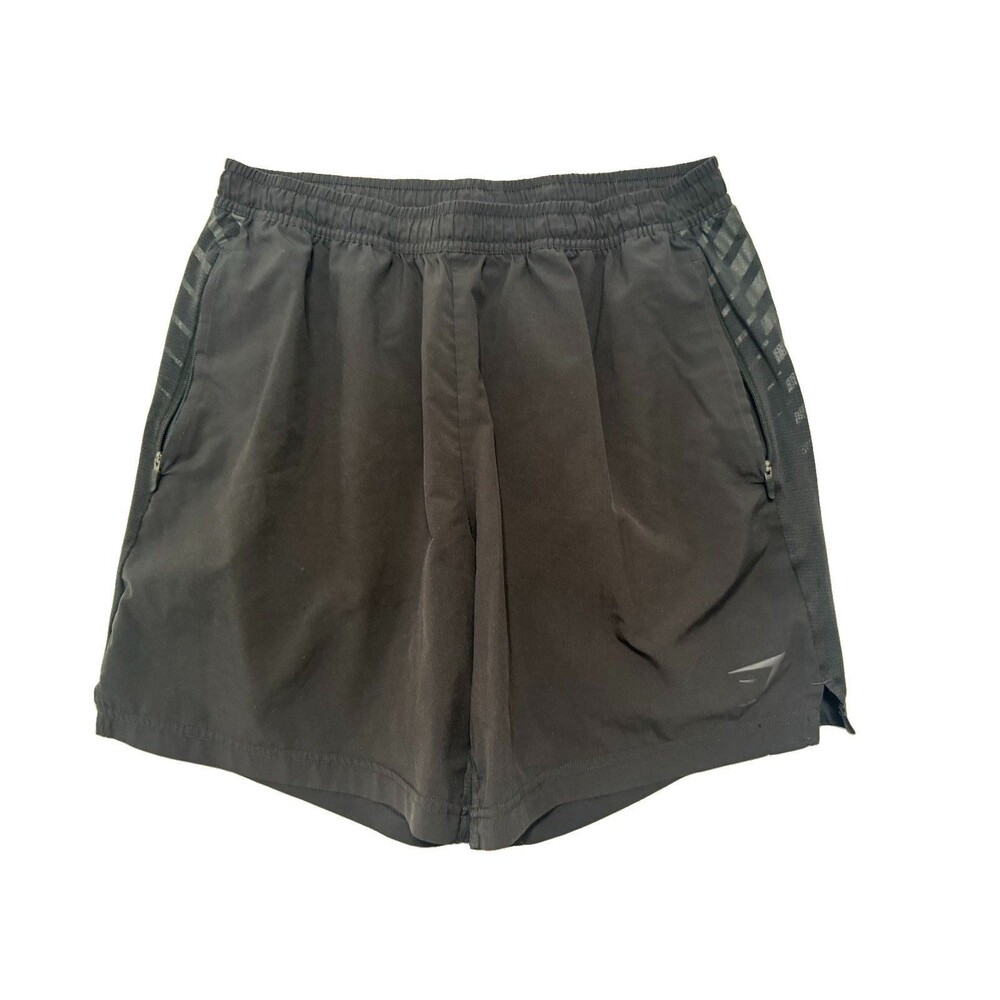 Gymshark Shorts Mens Medium Black Sport 5 Inch Lightweight Training Pockets